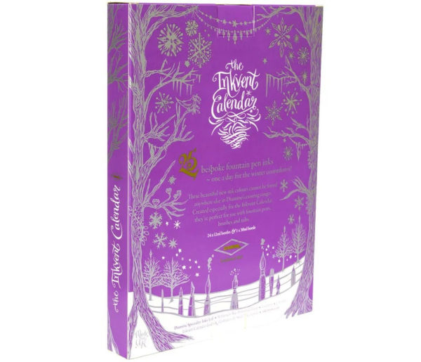 Diamine Inkvent Calendar 2023 Purple Back