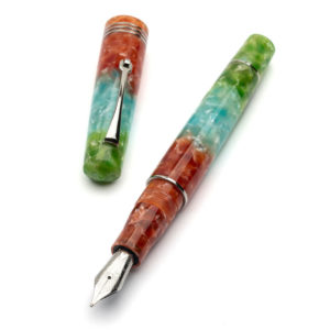 Leonardo MZ Pura Vida ST Fountain Pen Open
