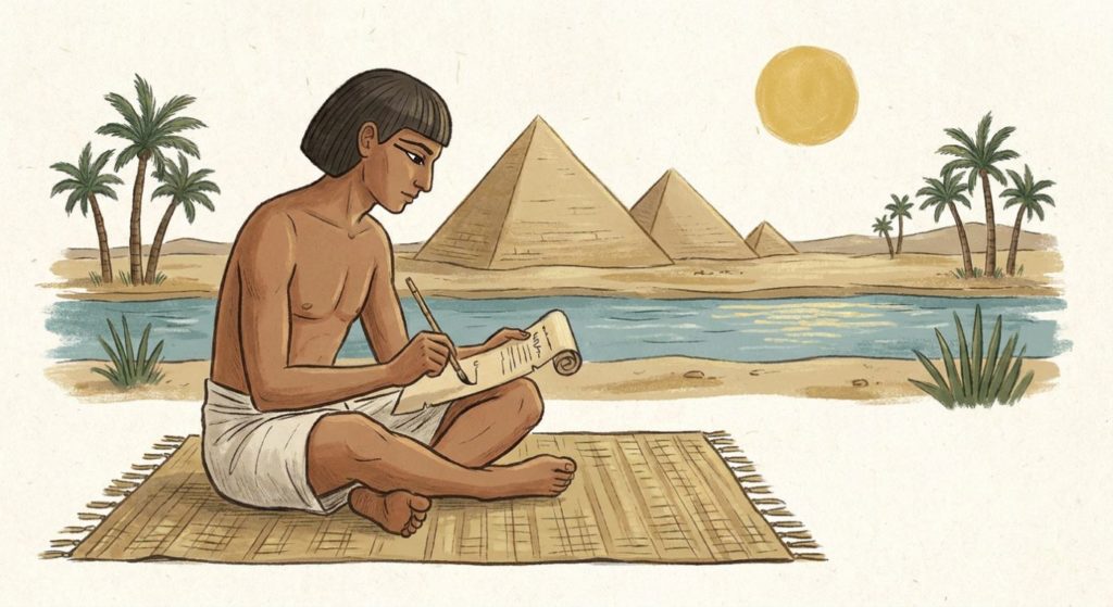 ancient Egyptian writing